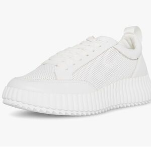 Steve Madden White Shock Sneakers
